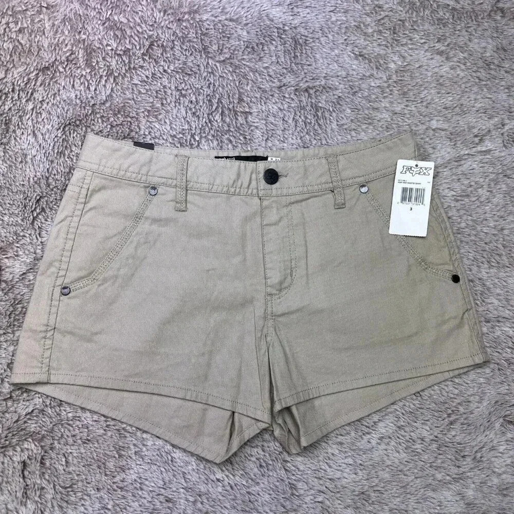 Fox Racing Women’s Asap High Waisted Short Size 3 New - Picture 4 of 14